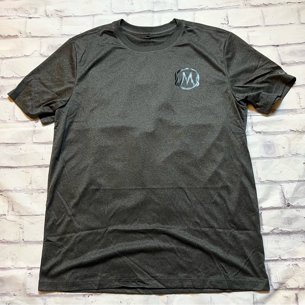 Nike Mamba Sports Academy Large Medium Kobe Bryant Mens Gray T Shirt Dri Fit